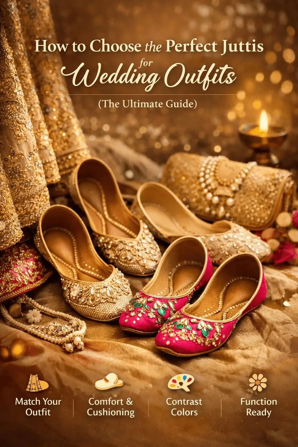 How to Choose the Perfect Jutti for a Wedding Outfit